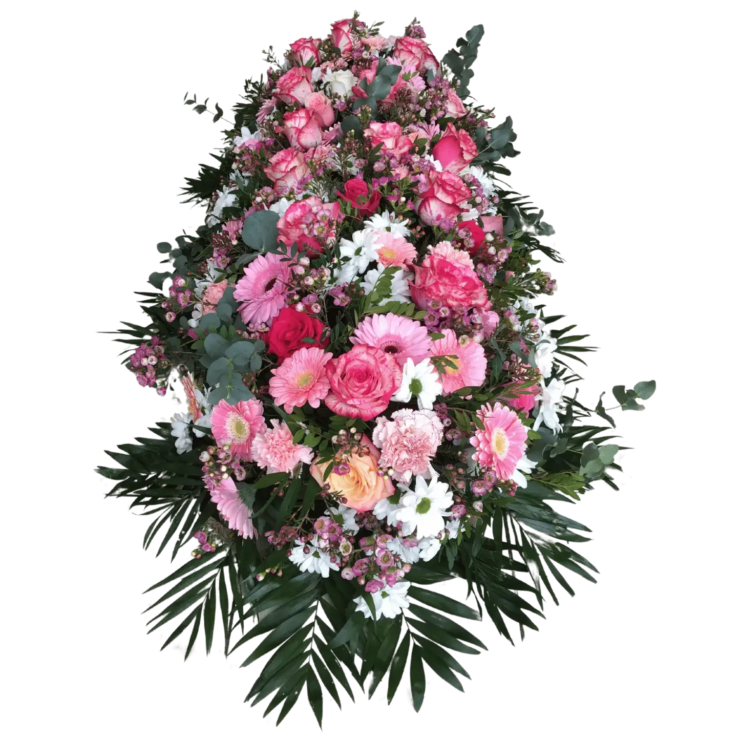 Dessus cercueil Émotion rose, Halle Brauhauban Tarbes 65 Hautes-Pyrénées
