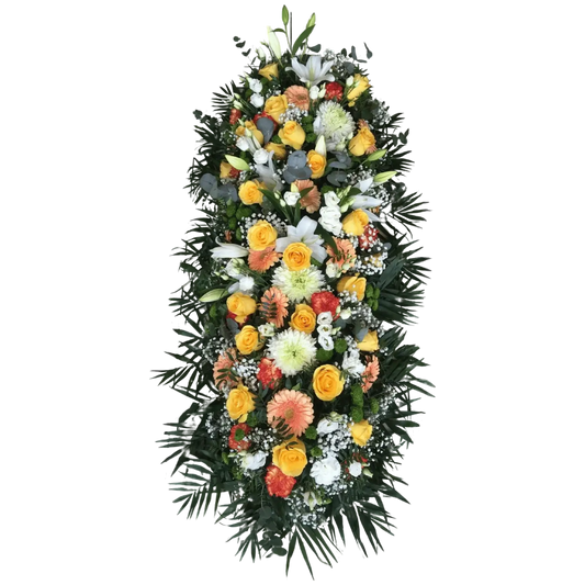 Dessus cercueil Sonate pastel, Halle Brauhauban Tarbes 65 Hautes-Pyrénées